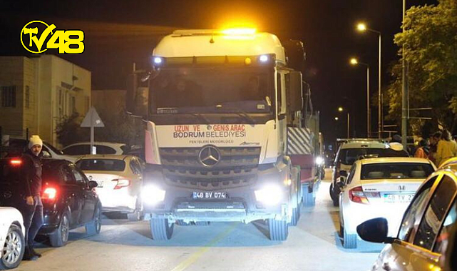 Bodrum Belediyesi&#039;nden Deprem Bölgesine Yardım