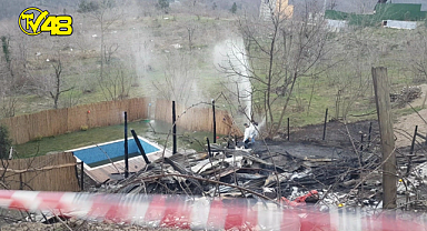 Bungalovda yangın faciası: 2 ölü