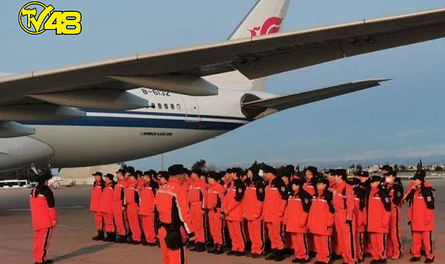 Çin, arama kurtarma ekibinin Türkiye&#039;ye ulaştığını duyurdu