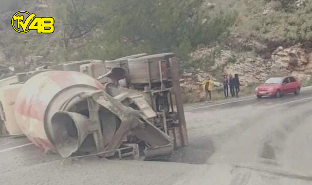 Devrilen Beton Mikserinde 1 Kişi Yaralandı