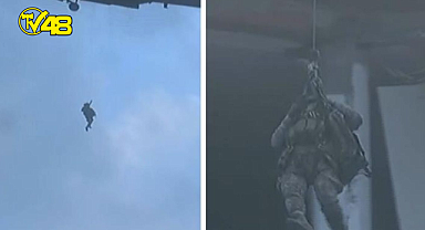 Yıkımına ara verilen sitede film gibi kedi kurtarma operasyonu! Askeri uçak getirildi