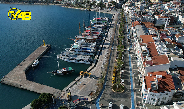 Marmaris Limanda Çalışmalar Devam Ediyor