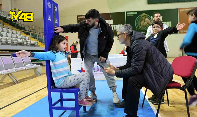 Muğla&#039;da geleceğin yetenekli sporcuları seçiliyor