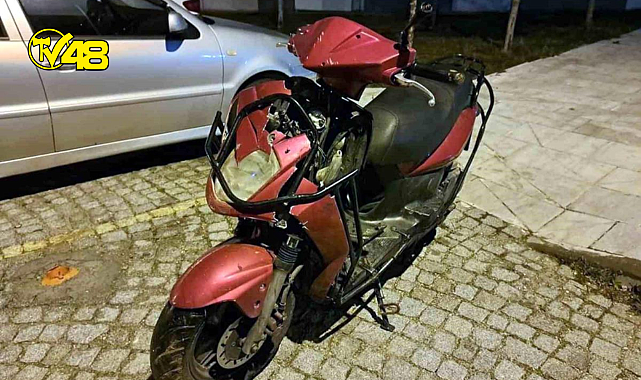 Menteşe&#039;de motor kazası: 1 yaralı