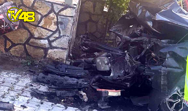 Ortaca&#039;da trafik kazası: 1 ölü, 1 yaralı