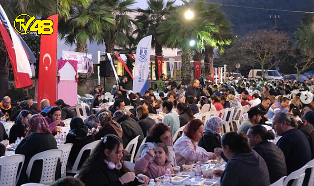 BODRUM BELEDİYESİ İFTAR YEMEKLERİ DEVAM EDİYOR