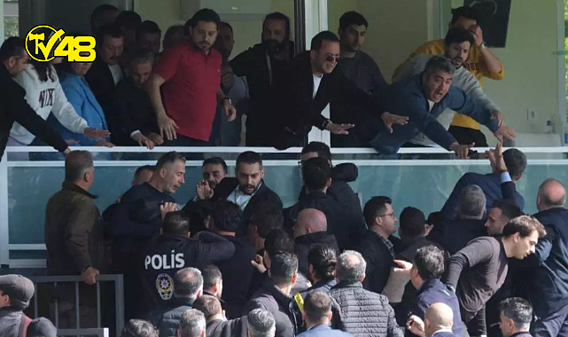 Bodrumspor - Çaykur Rizespor maçı sonrası yöneticiler arasında kavga!