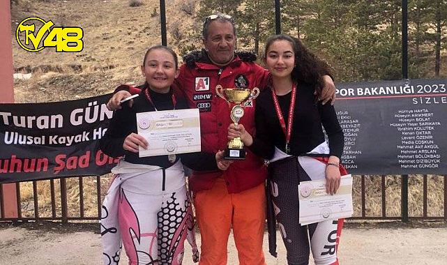 DENİZLİ&#039;YE KAYAK SPORUNDA 2 MADALYA