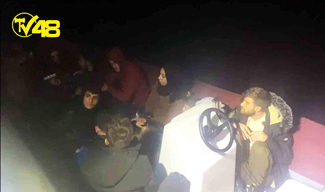 Fethiye&#039;de 15 düzensiz göçmen yakalandı