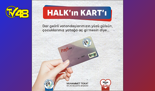 HALKIN KARTI HALK KART İLE MİLASLI HEMŞERİLERİMİZİN YANINDAYIZ