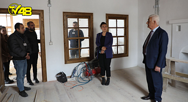 Menteşe'de bulunan Ağa Bahçesi Konağı Çalışmalarında Sona Gelindi