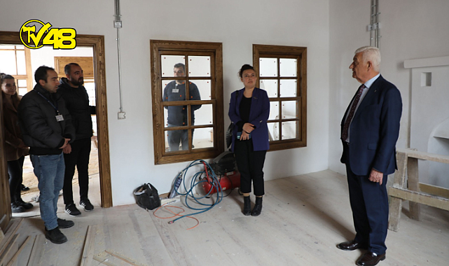 Menteşe&#039;de bulunan Ağa Bahçesi Konağı Çalışmalarında Sona Gelindi