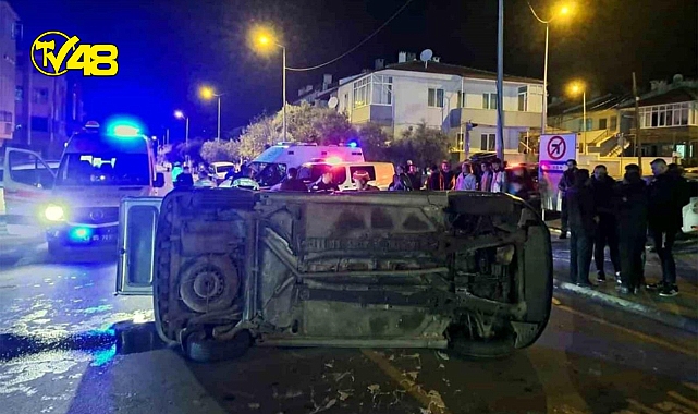 MENTEŞE&#039;DE OTOMOBİLE ÇARPIP KAÇTI, 1 KİŞİ YARALI!