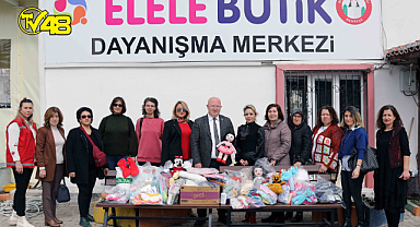 Menteşeli Kadınlar Depremzede Çocuklar İçin Ördü