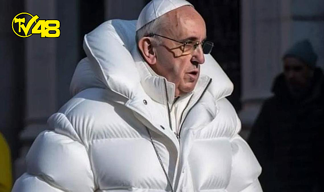 Papa&#039;nın şişme montunu görenler şaştı kaldı! İşin aslı ortaya çıktı