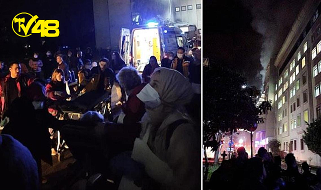 Üsküdar&#039;daki hastanede yangın çıktı! 1 yoğun bakım hastası yaşamını yitirdi, 10 kişi yaralandı