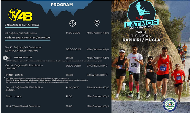 Muğla Büyükşehir Belediyesi himayesinde gerçekleşen Woolona 4.Latmos Ultra Maratonu sporcuları bu sene &#039;Harikalar Diyarını Koşarak Keşfet&#039; çağrısıyla davet ediyor.