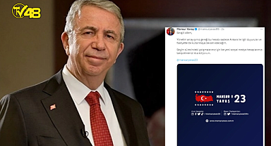 Mansur Yavaş: Seçim çalışmalarına başlayacağım için 14 Mayıs'a kadar belediyeden maaş almayacağım