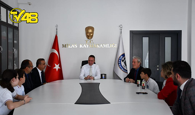 TEKNOFEST EKİBİNDEN KAYMAKAM BÖKE&#039;YE ZİYARET