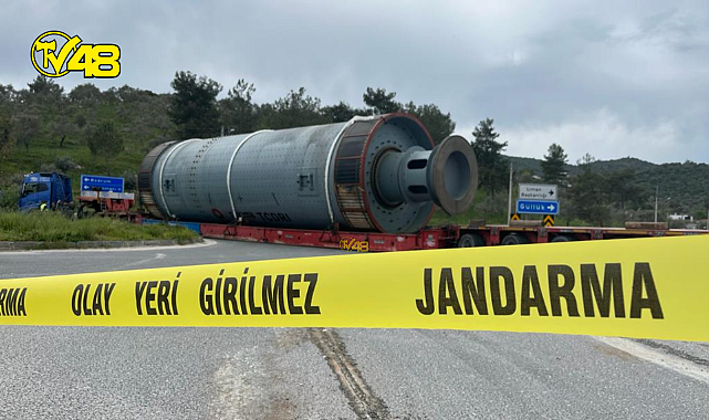 Yerli halk çimento fabrikasının klinker döner fırınını geçirmiyor, protesto ediyordu, Şirket Araçlarını Geri Çekti!