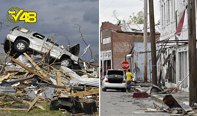 ABD&#039;nin farklı eyaletlerini vuran hortumlarda 18 kişi hayatını kaybetti