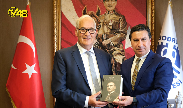 ALMAN KONSOLOS DR. WOLTER’DAN BAŞKAN ARAS&#039;A ZİYARET