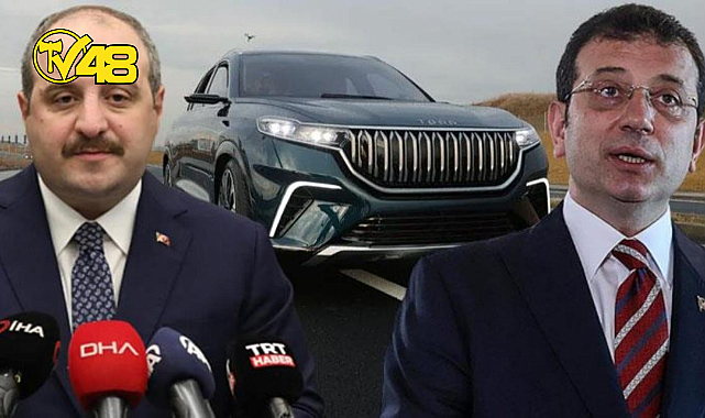 BAKAN VARANK&#039;TAN İMAMOĞLU&#039;NA TOGG YANITI: BENİM ARACI BİR TUR VERİRİM AMA BELEŞE OLMAZ