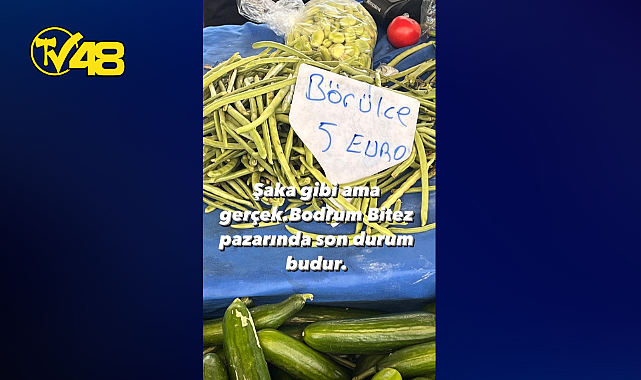 BODRUM&#039;DA BÖRÜLCENİN FİYATI DUDAK UÇUKLATTI!