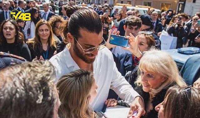 CAN YAMAN&#039;A İTALYA&#039;DAN YOĞUN İLGİ! POLİSLER ETTEN DUVAR ÖRDÜ