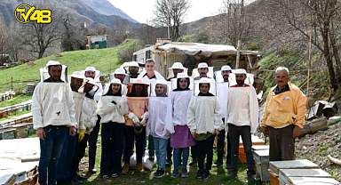 Çatak'ta arıcılık kursuna yoğun ilgi
