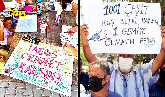 &quot;ÇED Olumludur&quot; kararına karşı İasos Mahalle Meclisi Derneği Yönetim Kurulu Başkanı Hülya Scobie: Bu ruhsatların iptali için hukuksal süreci başlatacağız!