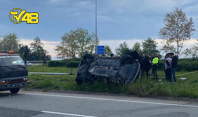 CENAZE İÇİN YOLA ÇIKAN OTOMOBİLİN TIR TARAFINDAN EZİLDİĞİ KAZADA 2 KİŞİ ÖLDÜ,3KİŞİ YARALANDI