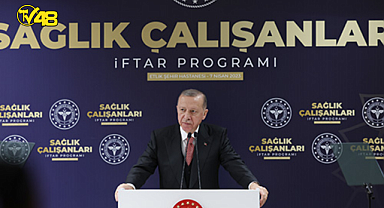Cumhurbaşkanı Erdoğan, sağlık çalışanlarıyla iftarda bir araya geldi