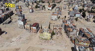 Depremin yıktığı Hatay'da enkaz kalktI! Görüntüler yürek dağlıyor...