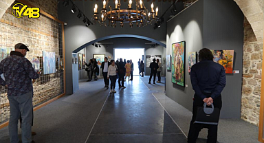 "DÖRT SANATÇI DÖRT İZLENİM" SERGİSİ AÇILDI