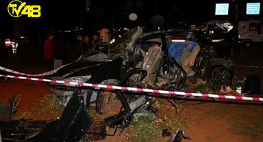 FECİ KAZA: 4 KİŞİ HAYATINI KAYBETTİ, 3 KİŞİ YARALANDI!