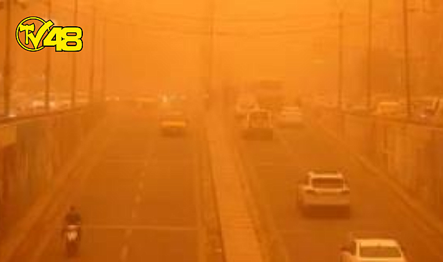 Irak&#039;ta kum fırtınası nedeniyle 500&#039;den fazla kişi hastanelik oldu