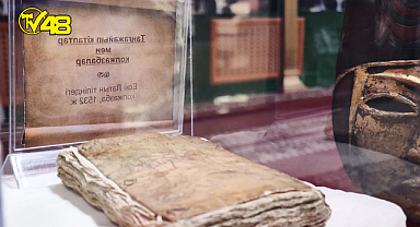 Kazakistanda'da kapağı insan derisiyle kaplı gizemli kitabın 10 sayfası okunabildi!