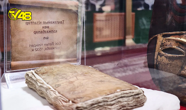 Kazakistanda&#039;da kapağı insan derisiyle kaplı gizemli kitabın 10 sayfası okunabildi!