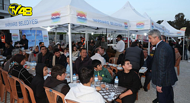 MARMARİS BELEDİYESİNDEN HER KÖYE BİR İFTAR SOFRASI