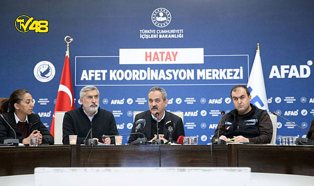 MEB AÇIKLADI: 24 NİSAN İTİBARIYLA HATAY VE ADIYAMAN&#039;DAKİ TÜM OKULLAR AÇILACAK