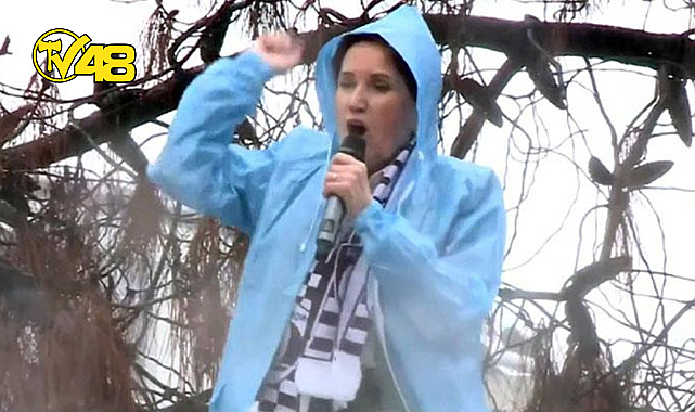 MERAL AKŞENER: ALANDAKİLERİN "BAŞBAKAN MERAL" SLOGANLARINA "BEDAVA OLMAZ. OY VERECEKSİNİZ"