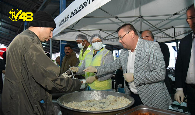 MİLAS BELEDİYESİ İFTAR YEMEKLERİNE DEVAM EDİYOR!