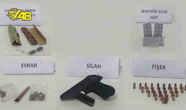 Milas&#039;ta uyuşturucu ele geçirildi!