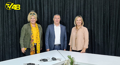 MUĞLA AK PARTİ MİLLETVEKİLİ ADAY ADAYI VE KADIN KOLLARI İL BAŞKAN YARDIMCISINDAN TV48'E ZİYARET!