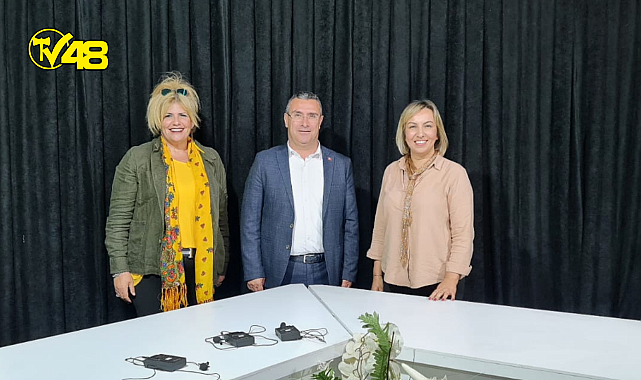 MUĞLA AK PARTİ MİLLETVEKİLİ ADAY ADAYI VE KADIN KOLLARI İL BAŞKAN YARDIMCISINDAN TV48&#039;E ZİYARET!