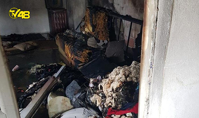 Sobanın üzerine koyulan çakmak bomba gibi patladı! Yangın, 1 yaşındaki bebeği hayattan kopardı