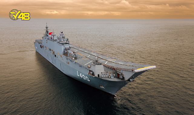 Son Dakika! Dünyanın ilk SİHA gemisi  &quot;Anadolu&quot;