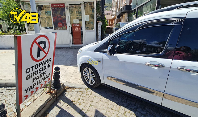 SORUMSUZ ŞOFÖRLER OTOPARK ÇIKIŞINI ENGELLİYOR!