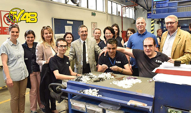 &#039;ÜRETİME ENGEL YOK&#039; DEDİ, ENGELLİ BİREYLERE ENGELSİZ PROJELERDE TAM DESTEK VERDİ